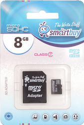 Фото SmartBuy MicroSDHC 8GB Class 2
