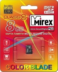 Фото флеш-карты Mirex MicroSDHC 8GB Class 10