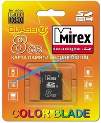 Фото флеш-карты Mirex SDHC 8GB Class 10