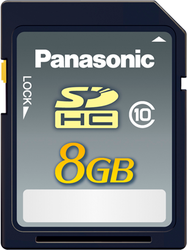 Фото флеш-карты Panasonic SDHC 8GB Class 10 RP-SDRB08G