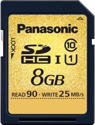 Фото флеш-карты Panasonic SDHC 8GB Class 10 RP-SDUB08G