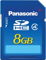 Фото флеш-карты Panasonic SDHC 8GB Class 4