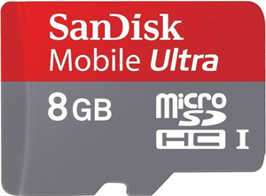 Фото флеш-карты SanDisk MicroSDHC 8GB Class 10 Ultra Android