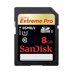 Фото флеш-карты SanDisk SD SDHC 8GB Class 10 Extreme Pro UHS-I
