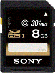 Фото флеш-карты Sony SF-8U6 8GB Class 6