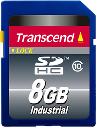 Фото флеш-карты Transcend SD SDHC 8GB Class 10 TS8GSDHC10I