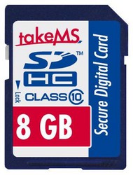Фото флеш-карты TakeMS SD SDHC 8GB Class 10
