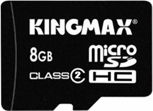 Фото флеш-карты Kingmax MicroSDHC 8GB Class 2 + SD adapter