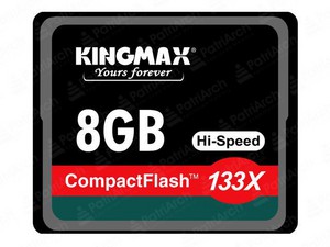 Фото флеш-карты Kingmax CF 8GB 133X