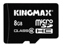 Фото флеш-карты Kingmax MicroSDHC 8GB Class 6