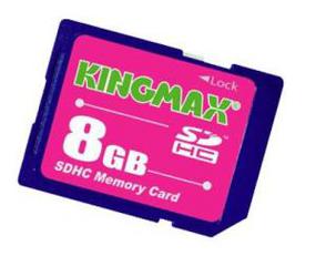 Фото флеш-карты Kingmax SD SDHC 8GB Class 4
