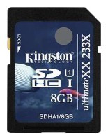 Фото флеш-карты Kingston SD SDHC 8GB 233x SDHA1 Ultimate Class