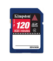 Фото флеш-карты Kingston SD SDHC 8GB Class 4 SDV