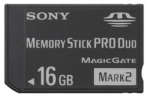 Фото флеш-карты Sony Memory Stick PRO DUO 16GB Mark2 MSMT16G/2NT