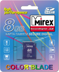 Фото флеш-карты Mirex SDHC 8GB Class 4