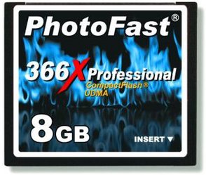 Фото флеш-карты PhotoFast CF 8GB 366X