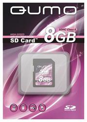 Фото флеш-карты Qumo SD SDHC 8GB Class 6