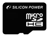 Фото флеш-карты Silicon Power MicroSDHC 8GB Class 2