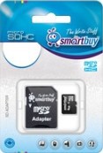 Фото флеш-карты SmartBuy MicroSDHC 8GB Class 10 + SD adapter