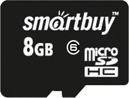 Фото флеш-карты SmartBuy MicroSDHC 8GB Class 6