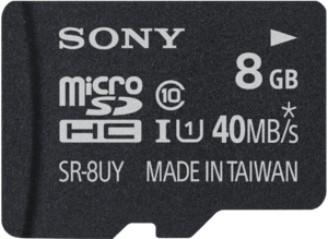 Фото флеш-карты Sony MicroSDHC 8GB Class 10 UHS-I