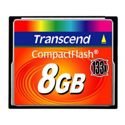 Фото флеш-карты Transcend CF 8GB 133X TS8GCF133