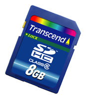 Фото флеш-карты Transcend SD SDHC 8GB Class 6 TS8GSDHC6
