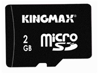 Фото флеш-карты Kingmax MicroSD 2GB
