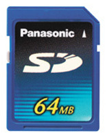 Фото флеш-карты Panasonic SD 64MB
