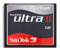 Фото флеш-карты SanDisk CF 4GB Ultra II