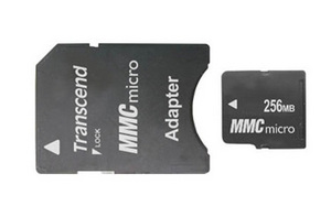 Фото флеш-карты Transcend MicroMMC 256MB TS256MMCM