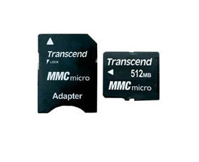 Фото флеш-карты Transcend MicroMMC 512MB TS512MMCM