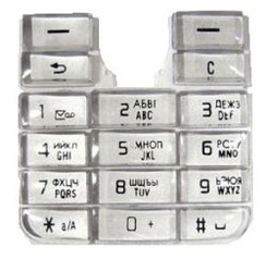 Фото клавиатуры для Sony Ericsson T630 (под оригинал)