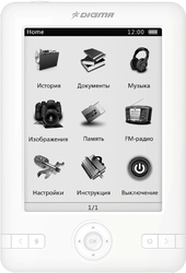 Фото электронной книги Digma e601hd