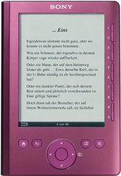 Фото электронной книги Sony PRS-300 Reader Pocket Edition
