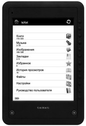 Фото электронной книги TeXet TB-306