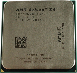 Фото AMD Athlon II X4 750 Trinity (3400MHz, FM2, L2 4096Kb) BOX