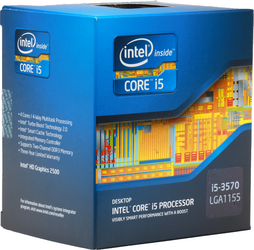 Фото Intel Core i5-3570K Ivy Bridge (3400MHz, LGA1155, L3 6144Kb) BOX