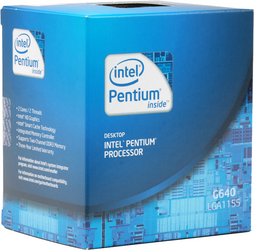 Фото Intel Pentium G640 Sandy Bridge (2800MHz, LGA1155, L3 3072Kb) BOX