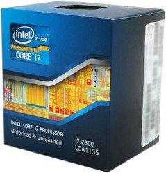 Фото Intel Core i7-2600 Sandy Bridge (3400MHz, LGA1155, L3 8192Kb) BOX