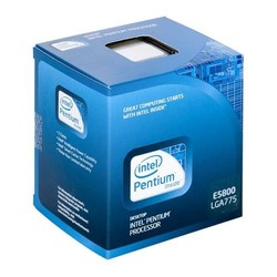 Фото Intel Pentium E5800 Wolfdale (3200MHz, LGA775, L2 2048Kb) BOX