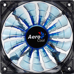 Фото вентилятора Aerocool Shark Fan Blue Edition 12cm