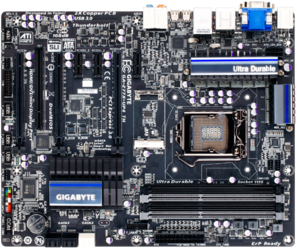 Фото GIGABYTE GA-Z77X-UP4 TH rev. 1.0