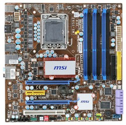 Фото MSI X58M