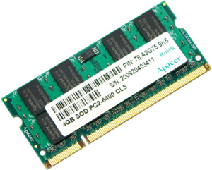 Фото Apacer AP4096SEQ800 DDR2 4GB SO-DIMM