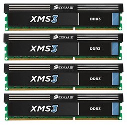 Фото Corsair CMX16GX3M4A1600C9/16G DDR3 16GB DIMM