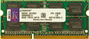 Фото Kingston KTH-X3B/8G DDR3 8GB SO-DIMM