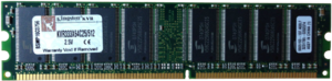 Фото Kingston KVR333X64C25/512 DDR 512MB DIMM