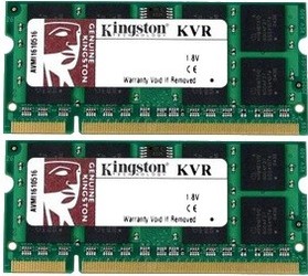 Фото Kingston KVR800D2S6K2/2G DDR2 2GB SO-DIMM