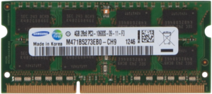 Фото Samsung DDR3 1333 4GB SO-DIMM
